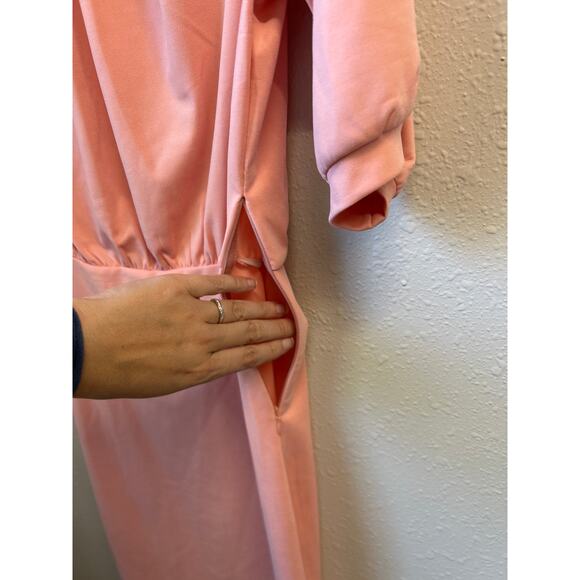 NWT Grace Karin Pleated High Neck Pencil Skirt Dress Size Medium - Picture 5 of 10